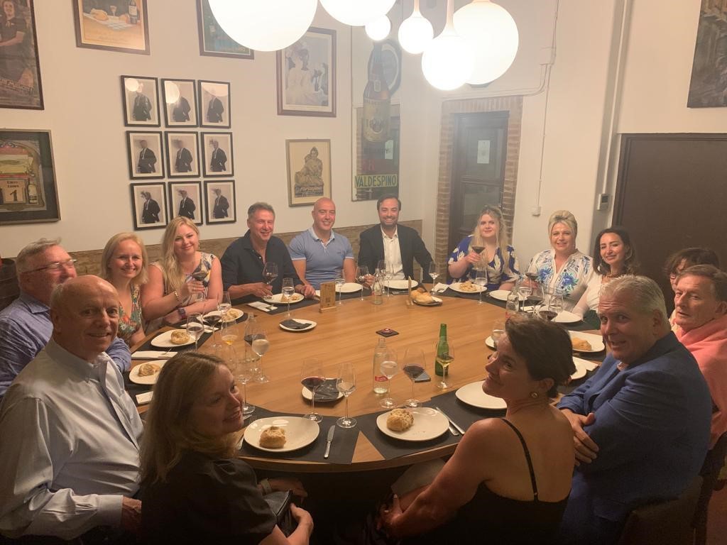 Colman Coyle hosted the first golf event in Valencia for IR Global